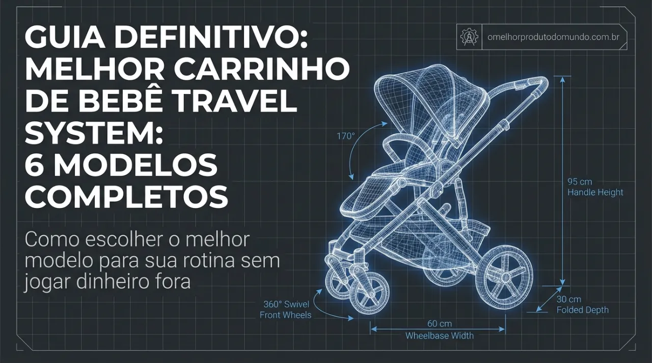 Melhor Carrinho de Bebê Travel System: 6 Modelos Completos - Slide 1